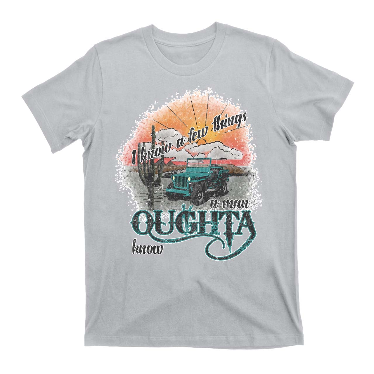 A Man Oughta Know Cowboys T-Shirts