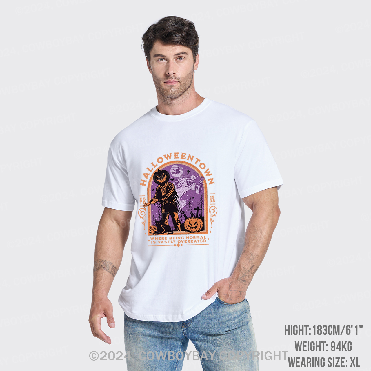 Halloween Pumpkin,EST.1998 T-Shirts