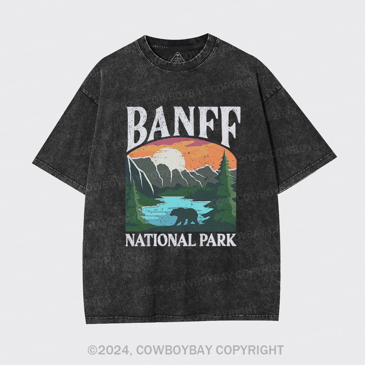 Rockies Banff National Park Garment-dye Tees