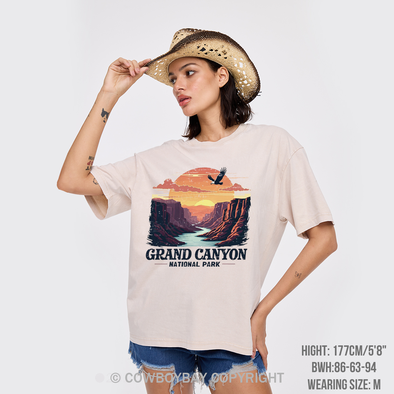 Grand Canyon National Park Garment-dye Tees