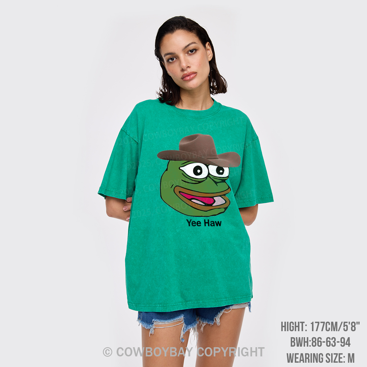 Pepe Yee Haw Garment-dye Tees