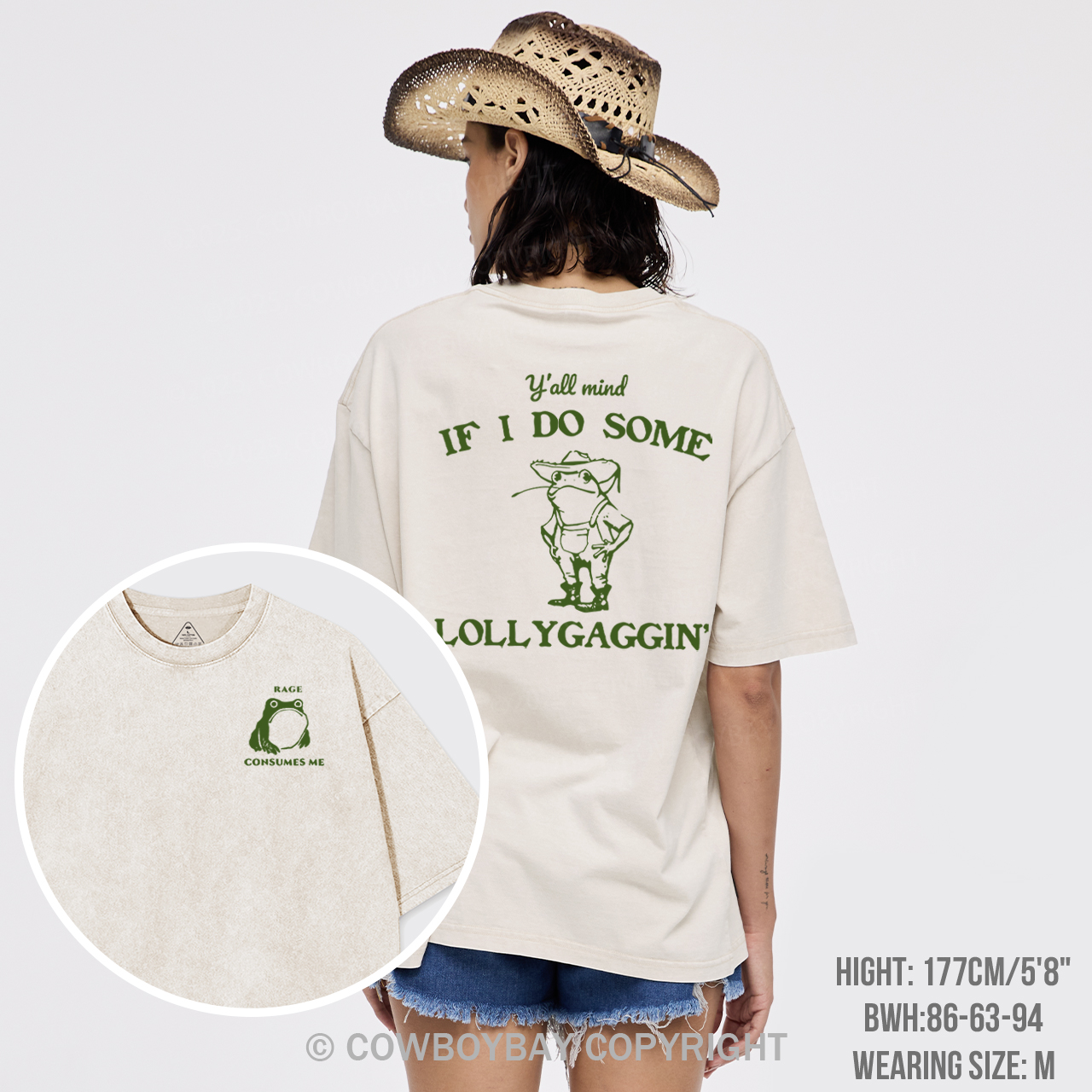 Rage Consumes Me Garment-dye Tees