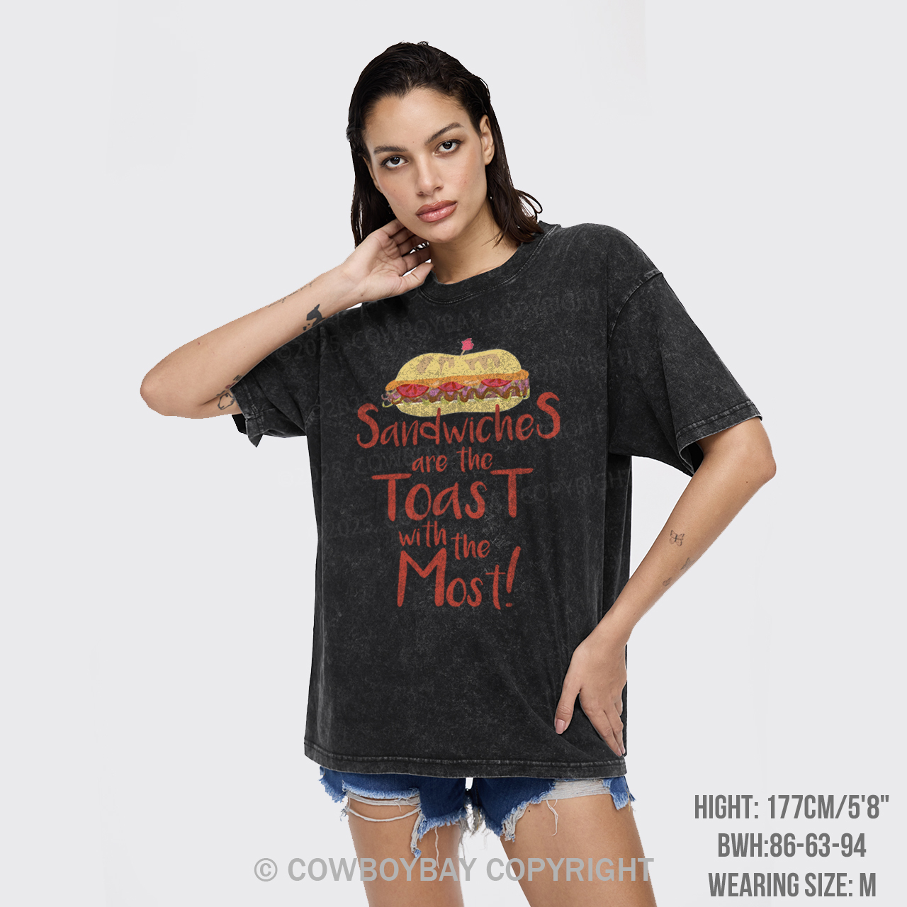 Sandwiches Are The Toast With The Most Garment-dye Tees