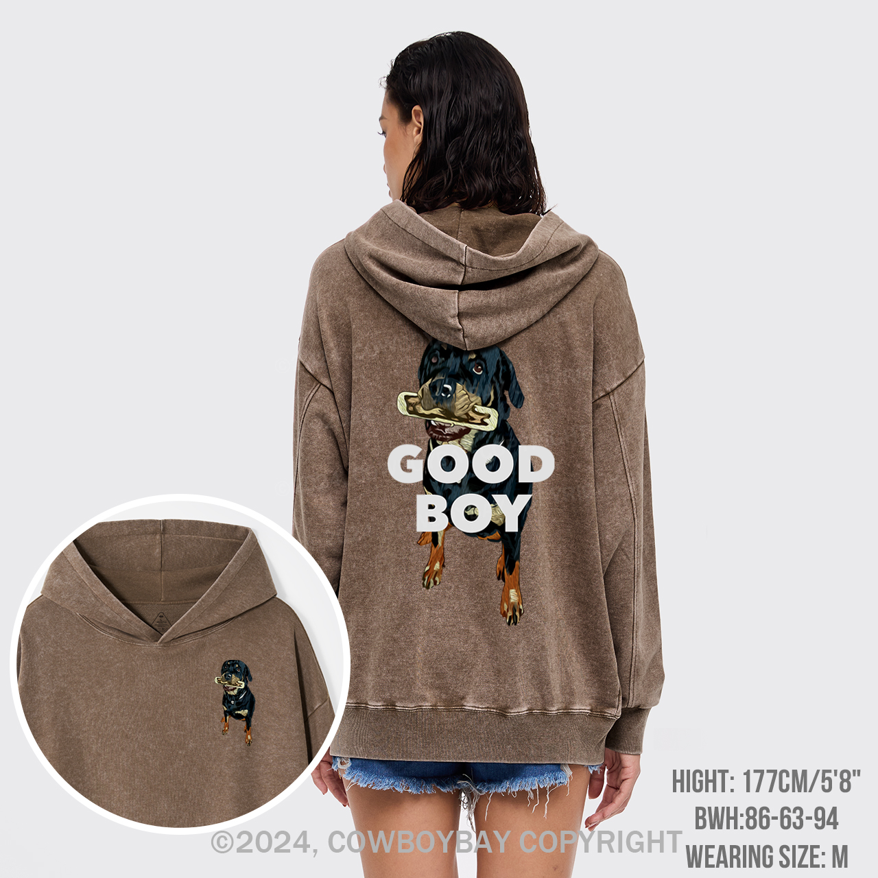 Good Boy Garment Dye Hoodies