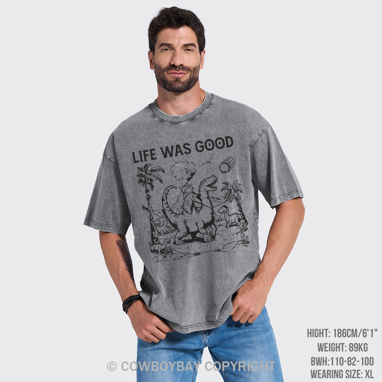 Life Was Good Garment-dye Tees