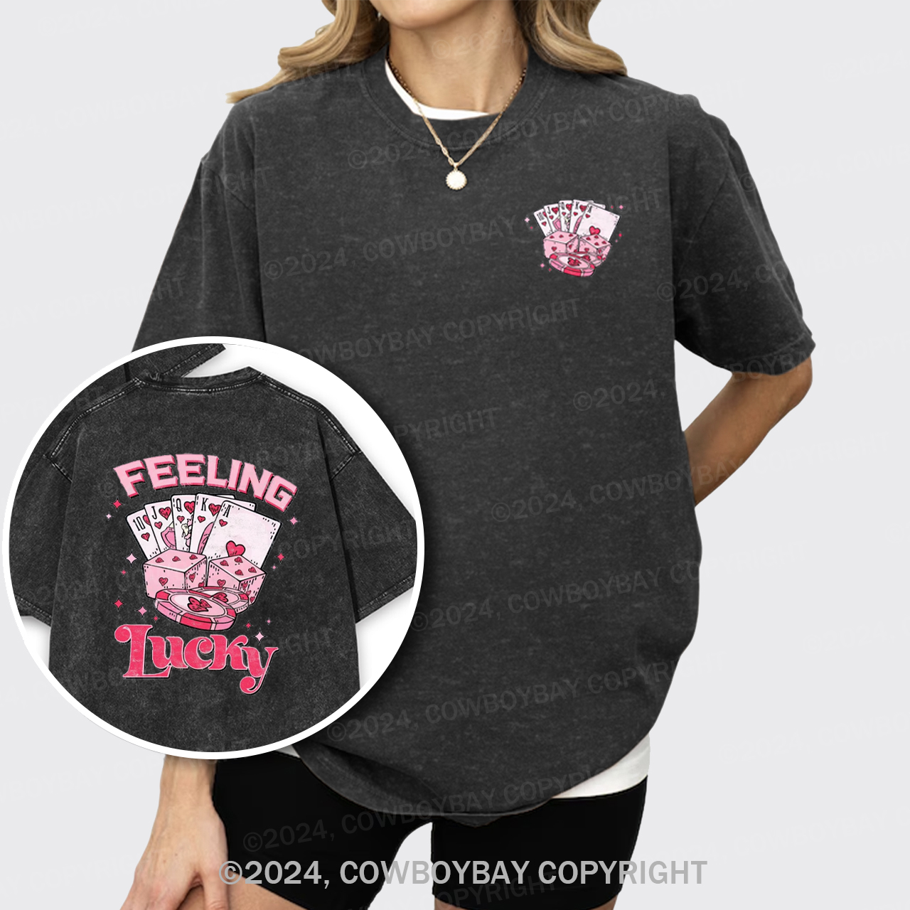 Feeling Lucky Garment-dye Tees