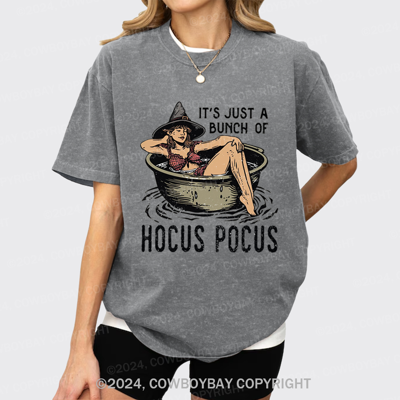 It's Just A Bunch Of Hocus Pocus Garment-dye Tees