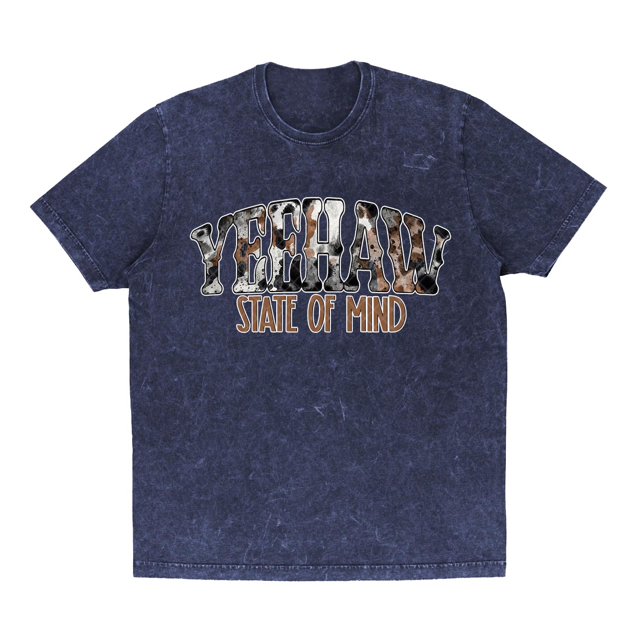 YeeHaw State Of Mind Garment-dye Tees