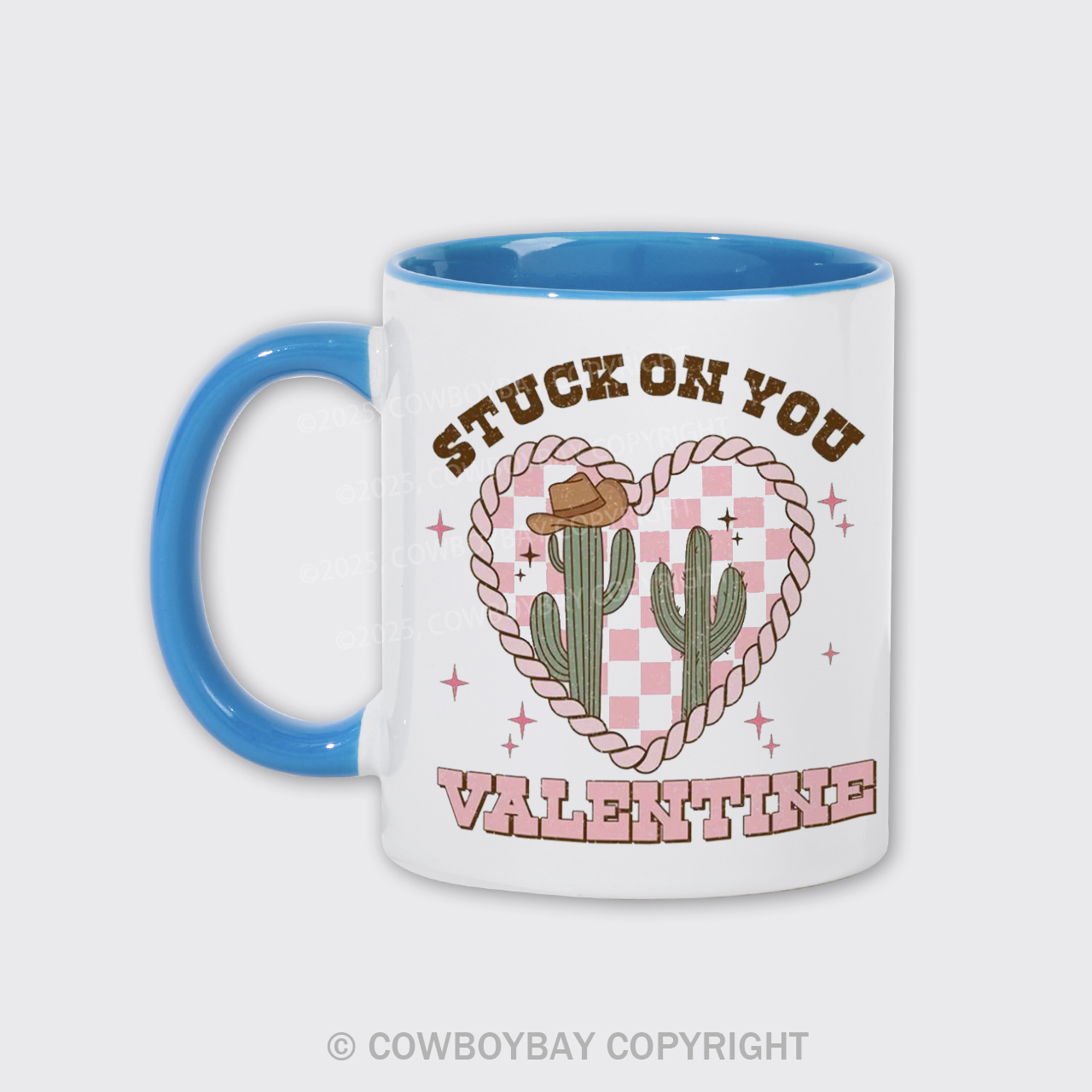 Retro Western Valentine Mug
