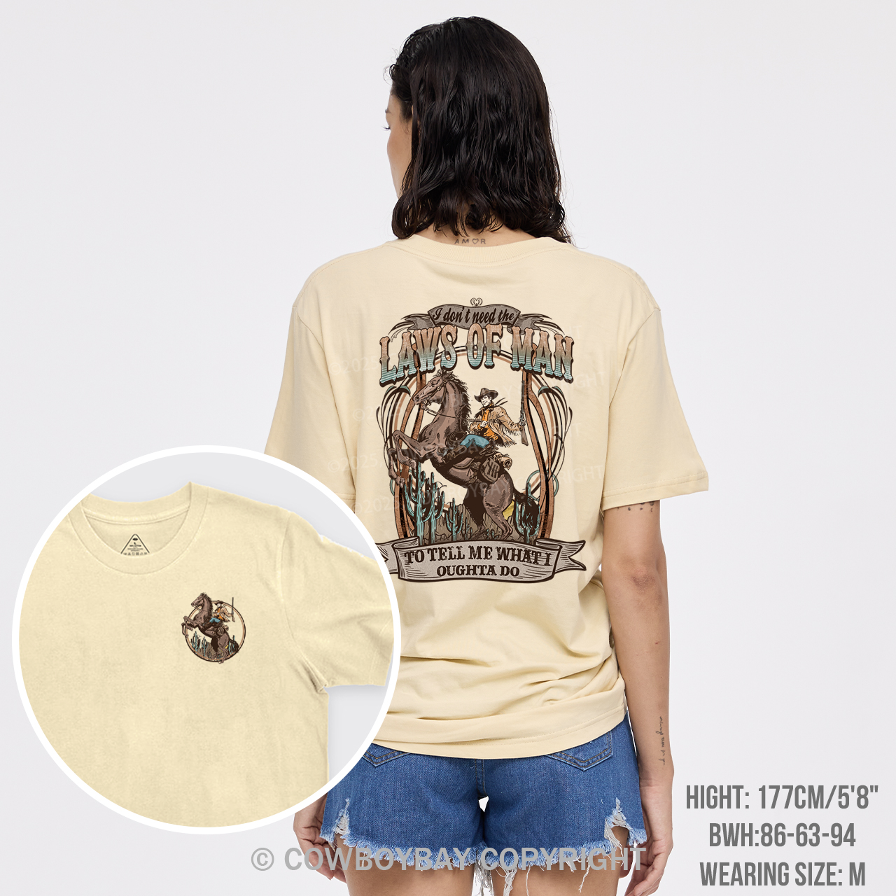 I Don't Need The Laws Of Cowboy T-Shirts