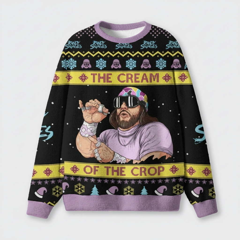 Christmas Macho Ugly Knit Sweatshirt