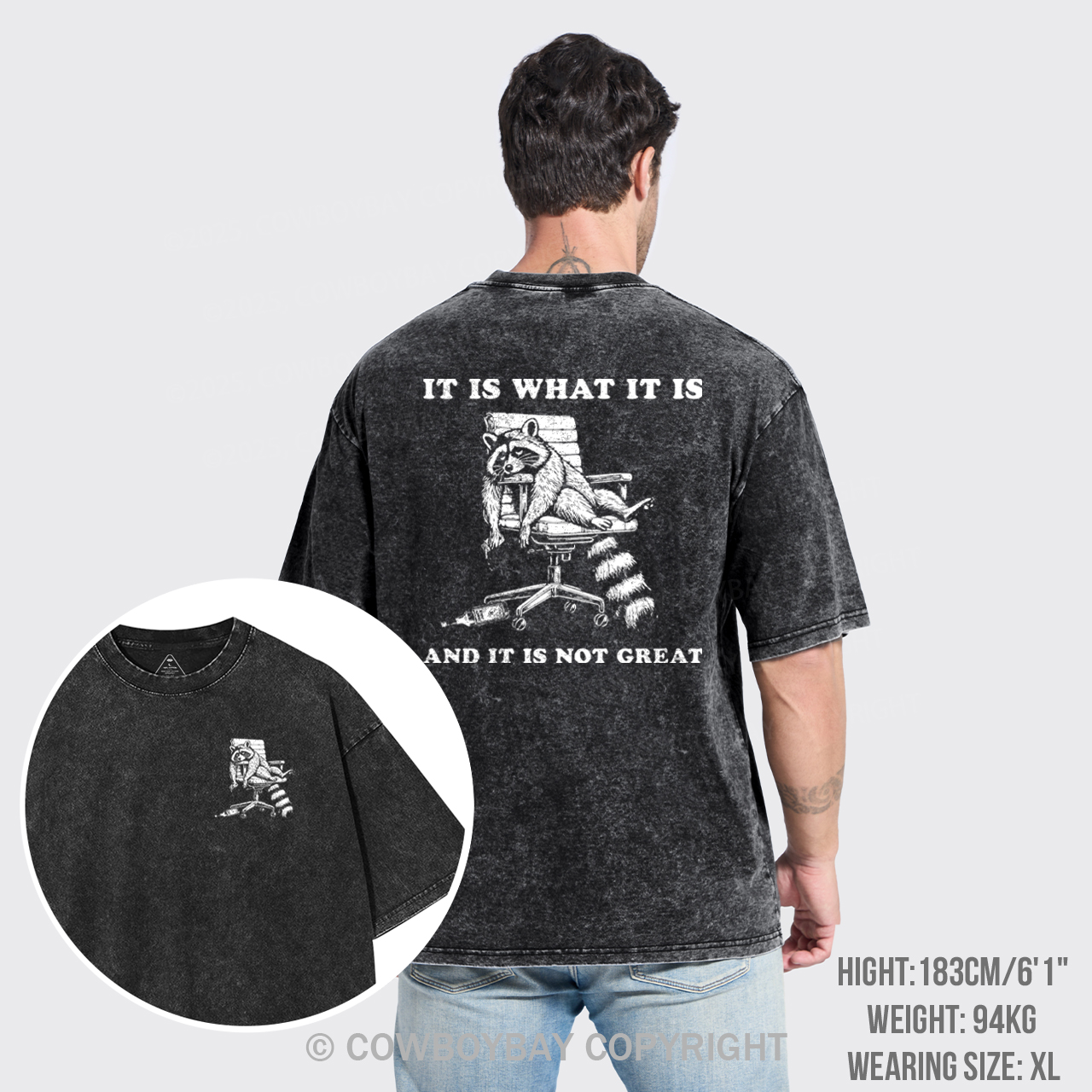 It Is What It Is And It Is Not Great Garment-dye Tees
