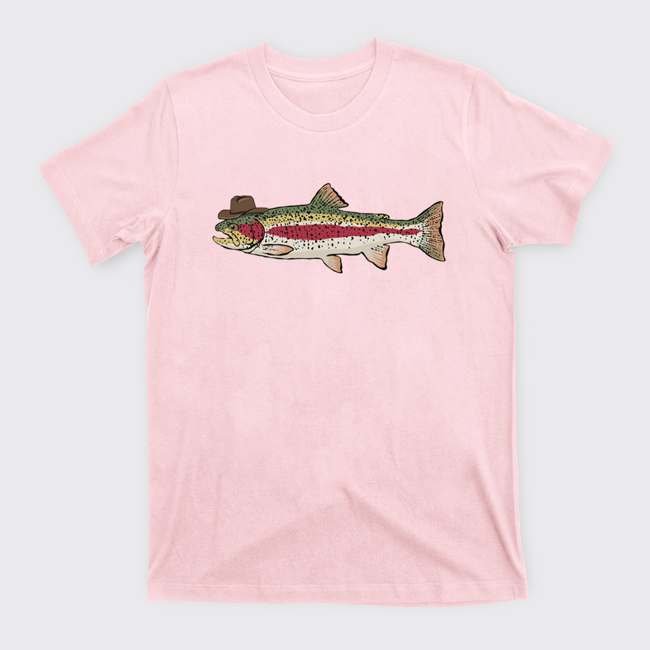 Cowboy Trout Western Fishing T-Shirts
