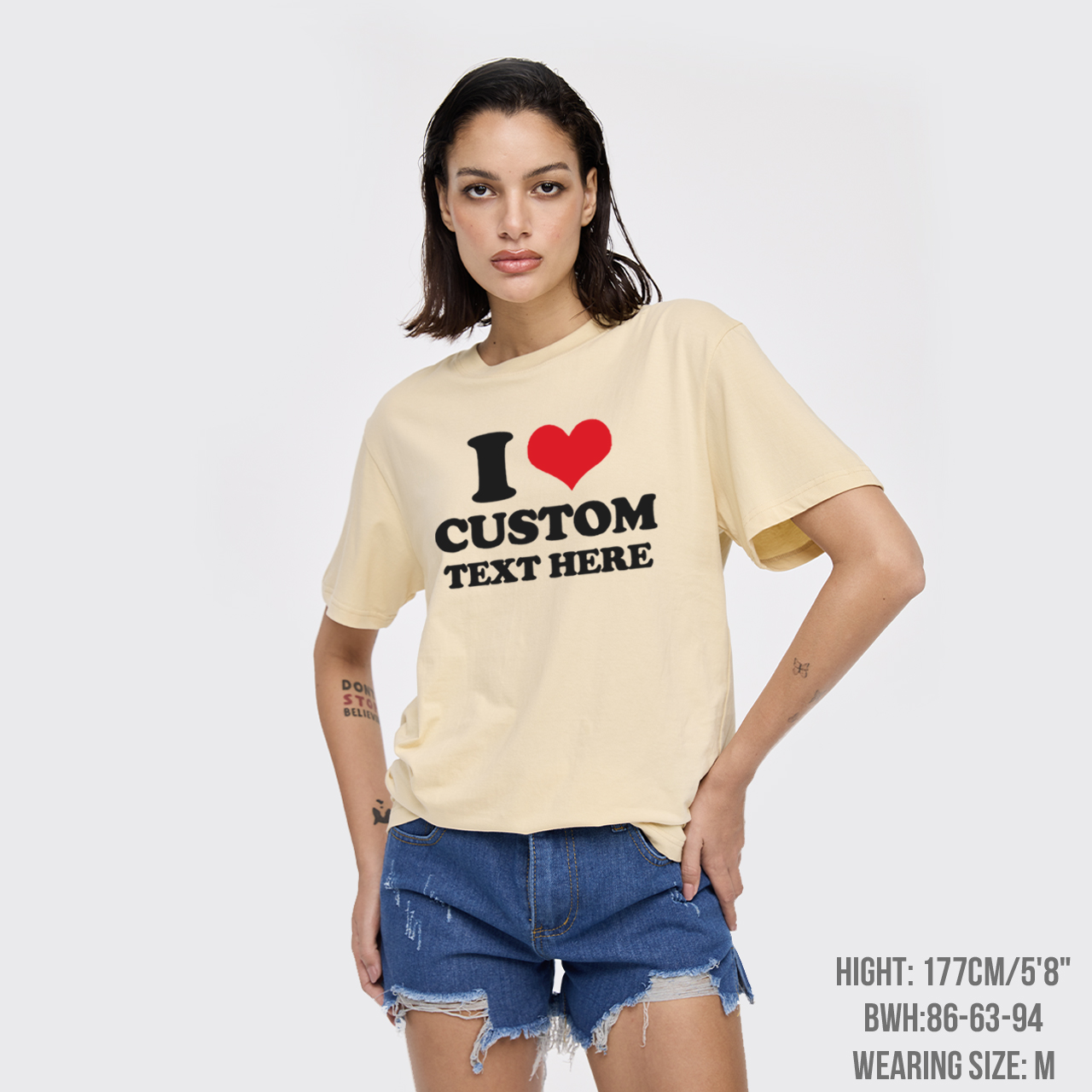 I Love Custom T-Shirts