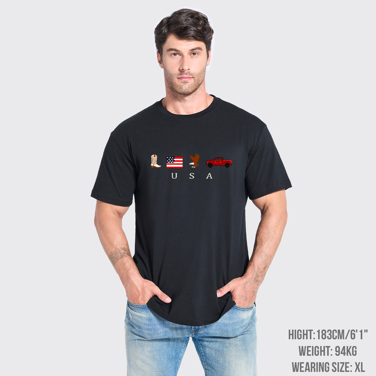 4th Of July-USA Icons T-Shirts