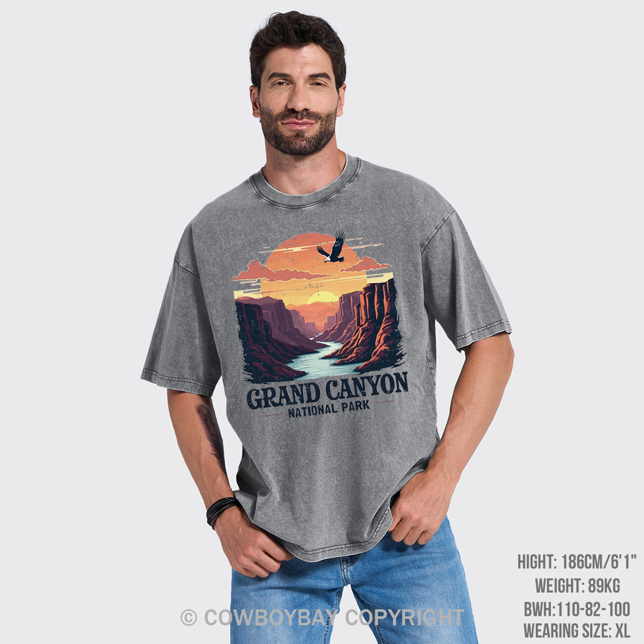 Grand Canyon National Park Garment-dye Tees