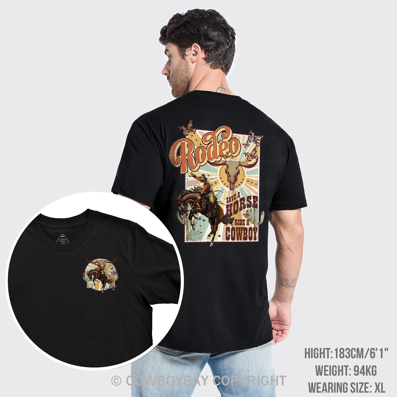 Save A Horse  Ride A Cowboy Cowboy T-Shirts