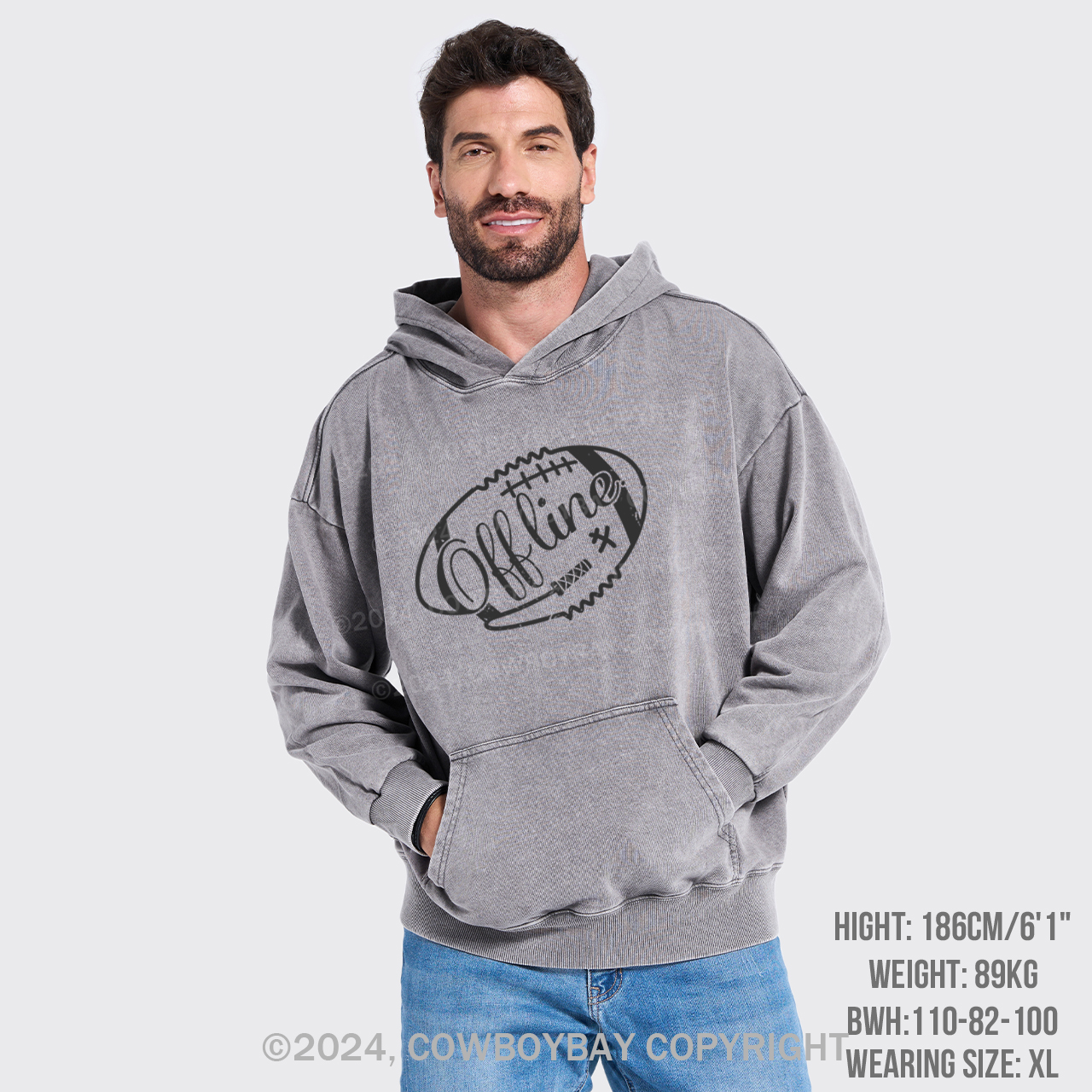 Offline Garment-Dye Hoodies