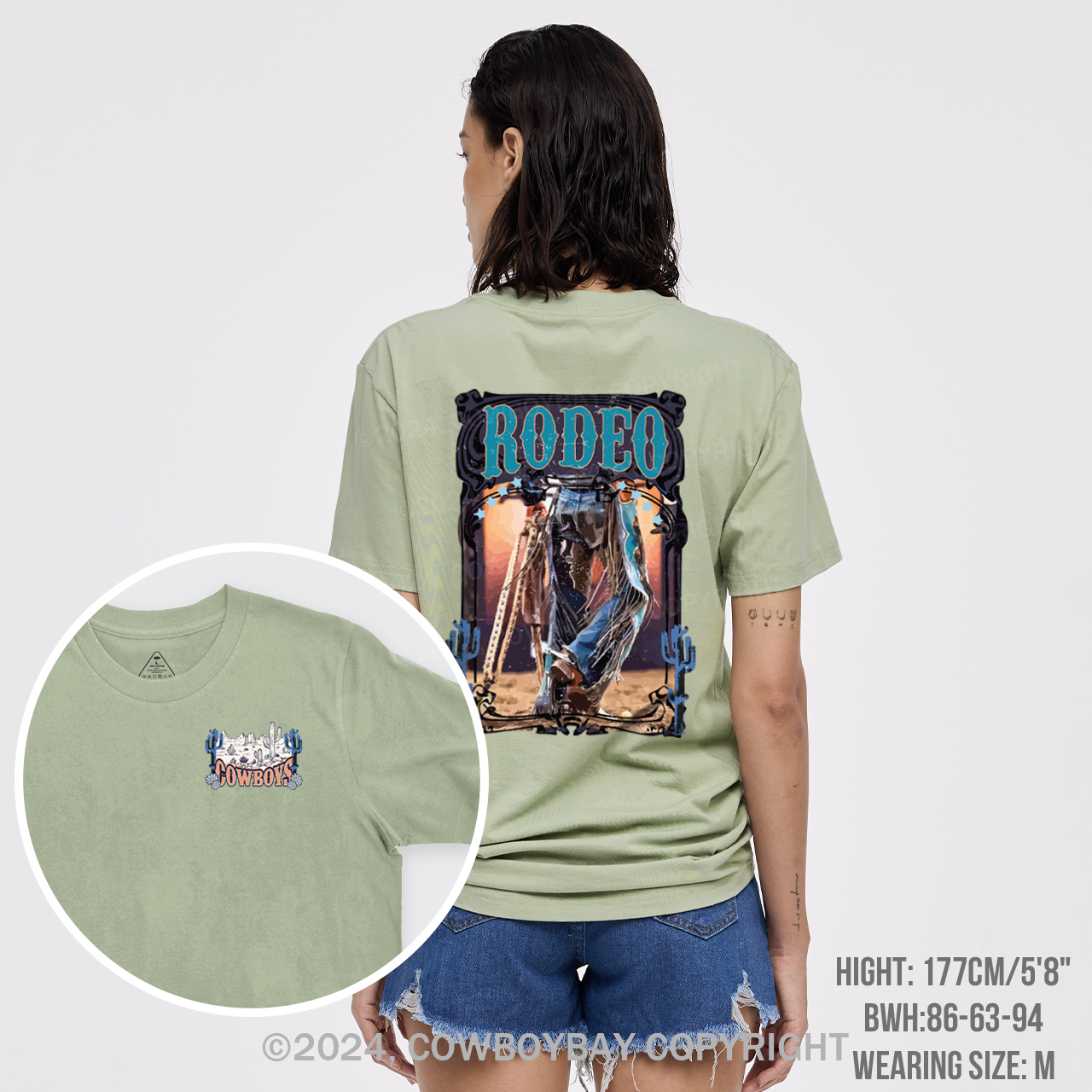 Western Rodeo Wild Cowboy T-Shirts