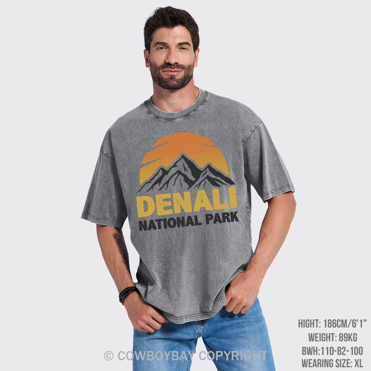 Denali National Park Garment-dye Tees