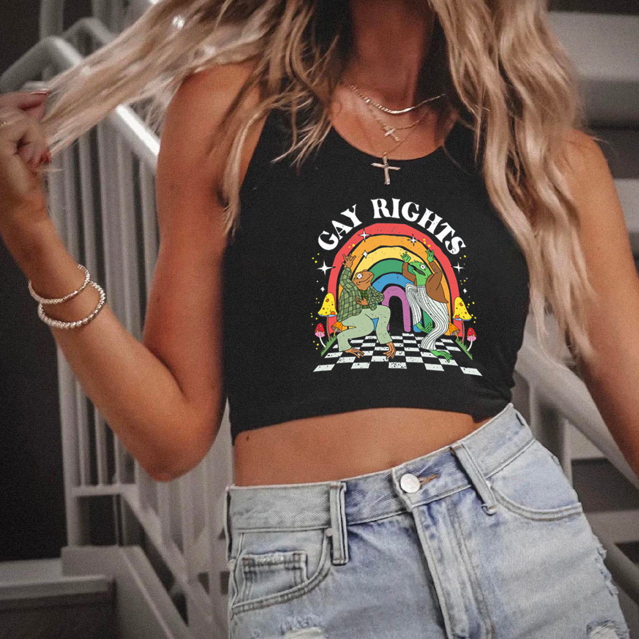 Pride Flag Tank Top