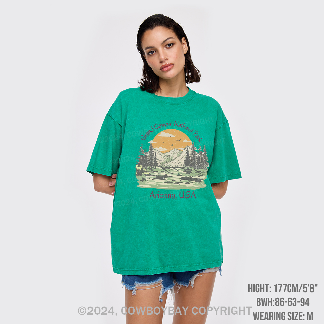 Grand Canyon National Park Garment-dye Tees
