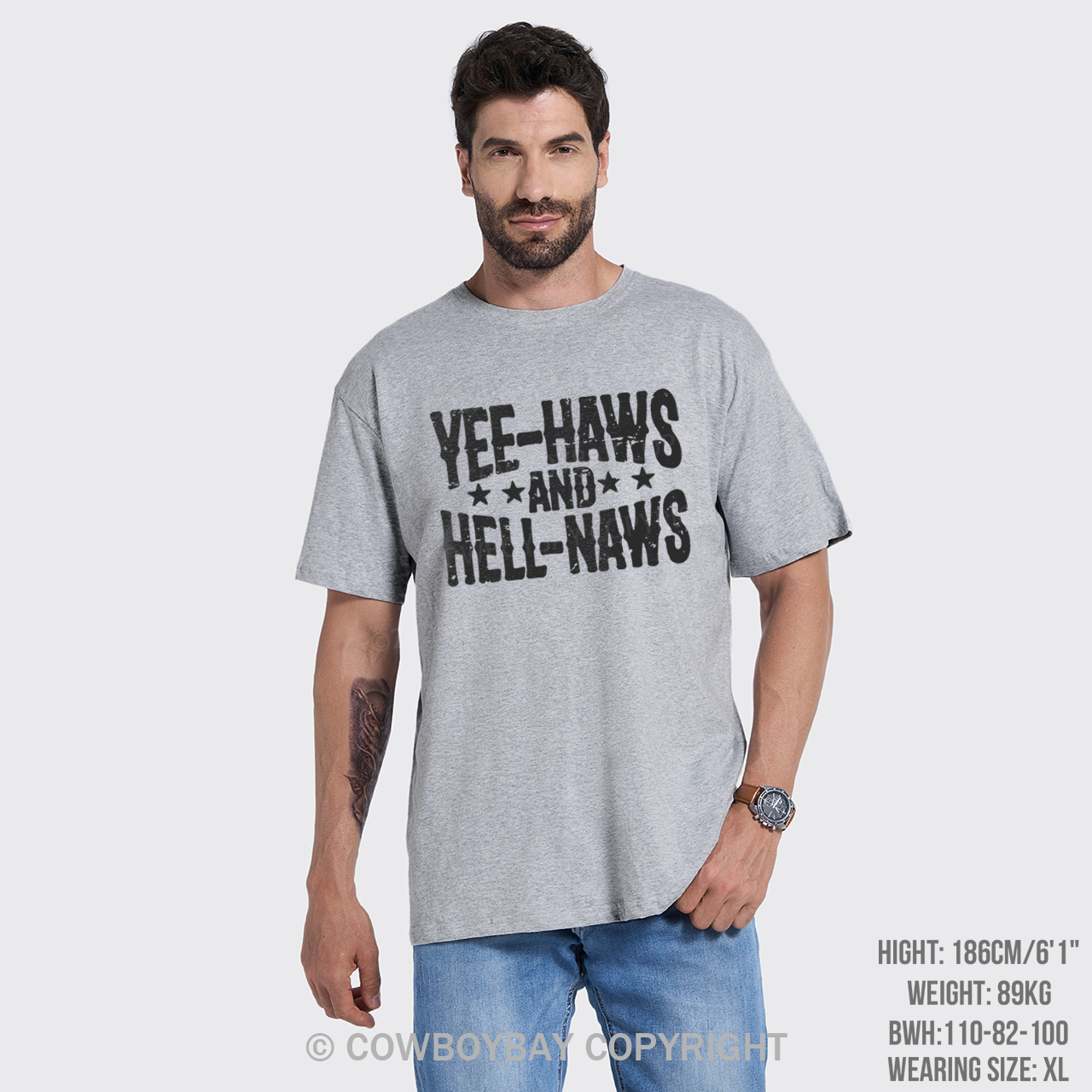 Yee-Haws And Hell-Naws T-Shirts