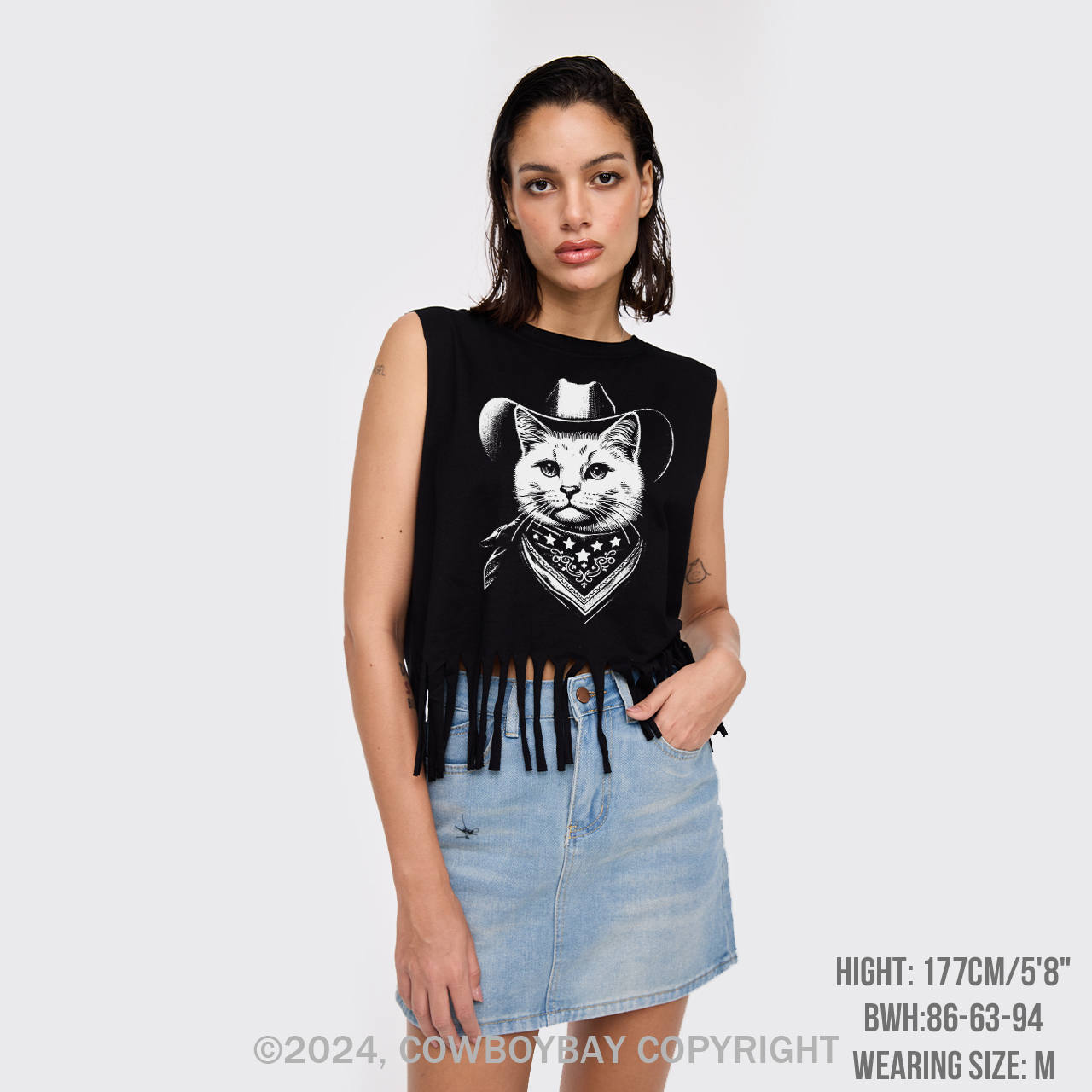 I'll Take Care Of You Fringe Tank