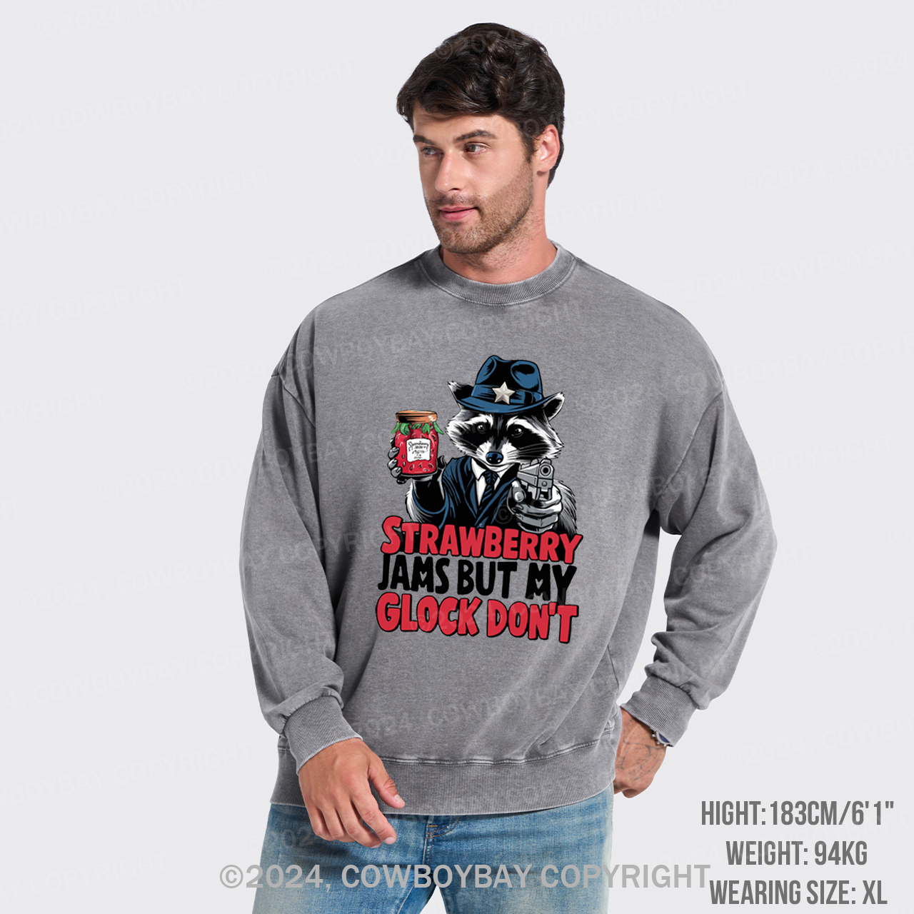 I Advise You To Stay Away Washed Sweatshirts