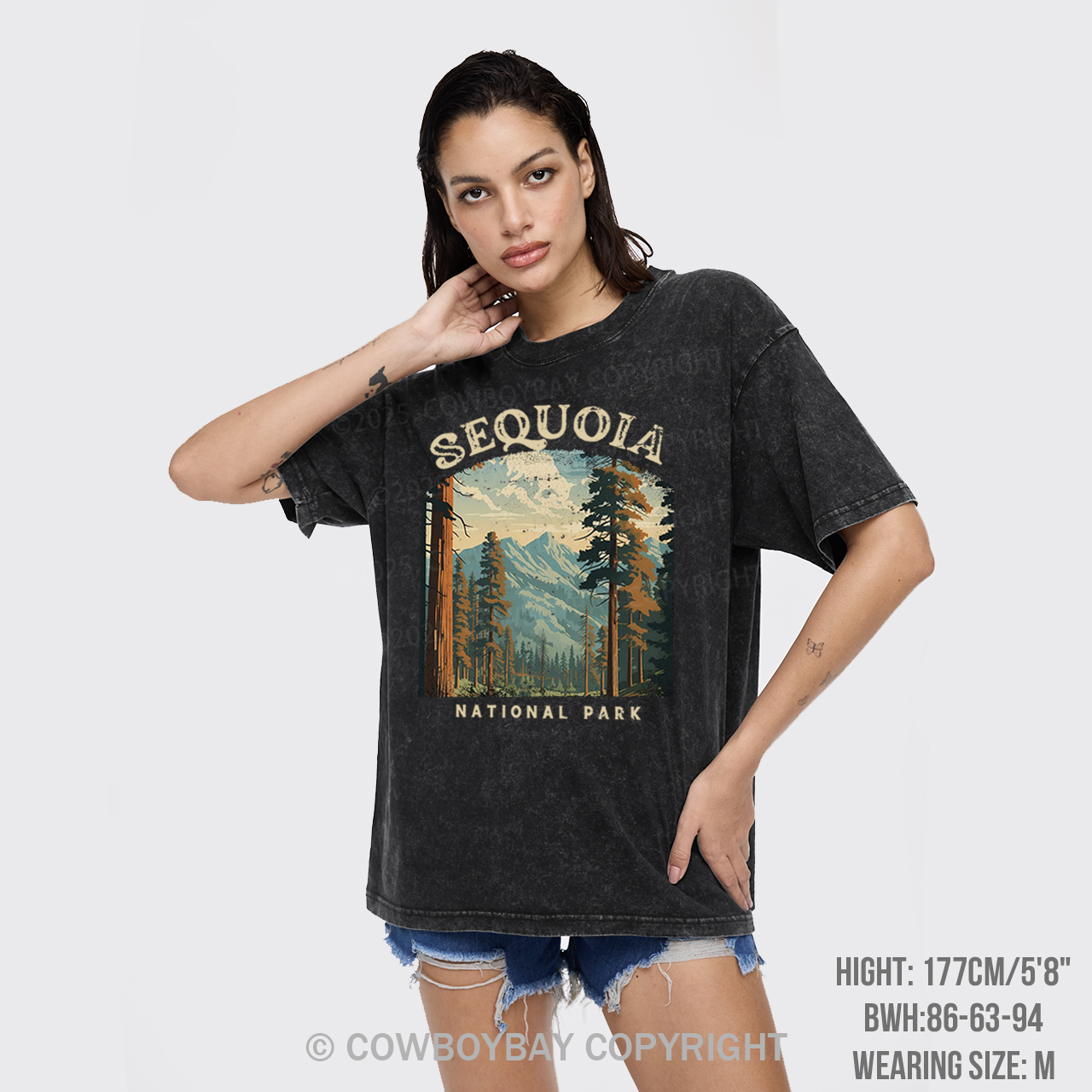 Sequoia National Park Garment-dye Tees
