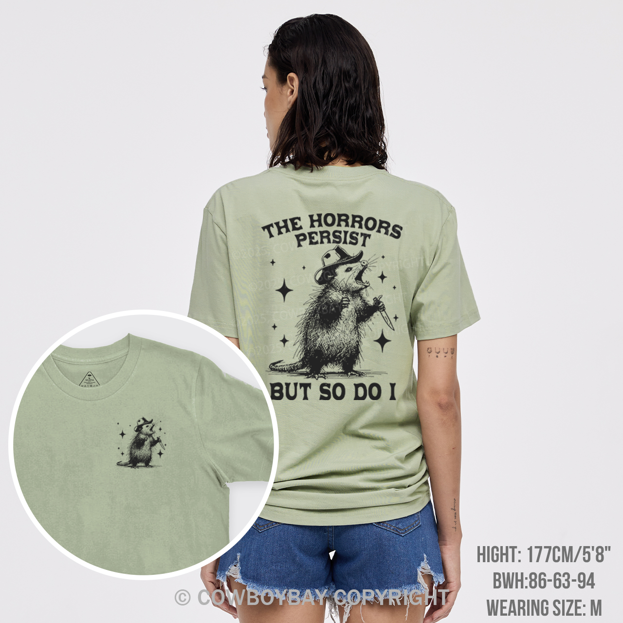 The Horrors Persist But So Do I T-Shirts