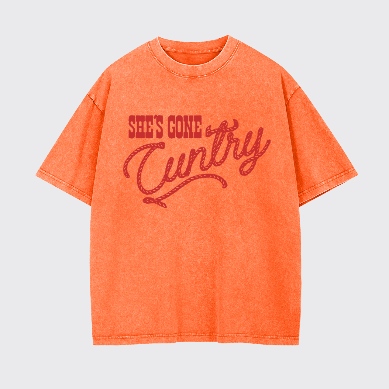 Country Music Cowgirl Garment-dye Tees