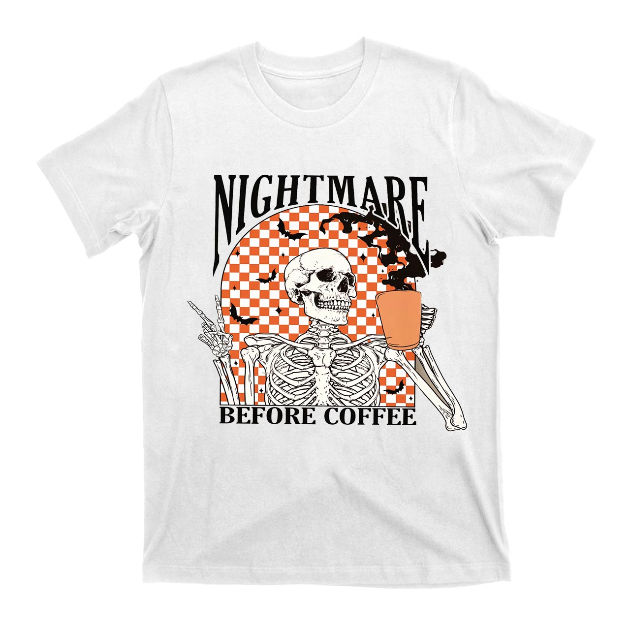 Nightmare Before Coffee Halloween T-Shirts