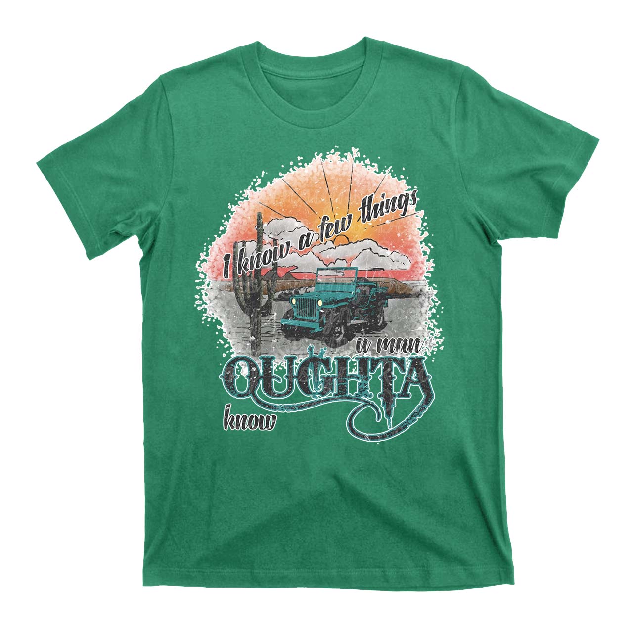 A Man Oughta Know Cowboys T-Shirts