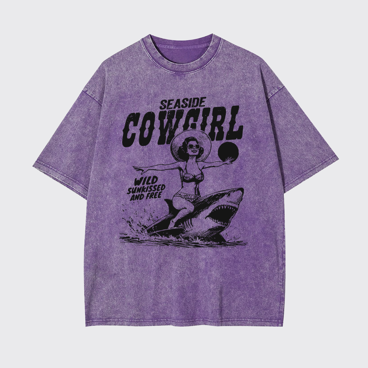 Seaside Cowgirl Wild Garment-dye Tees