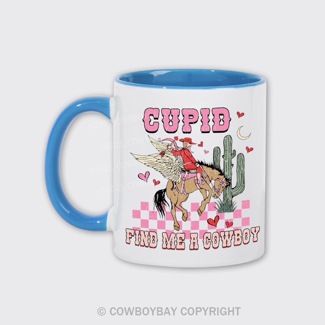 Cupid Find Me A Cowboy Mug