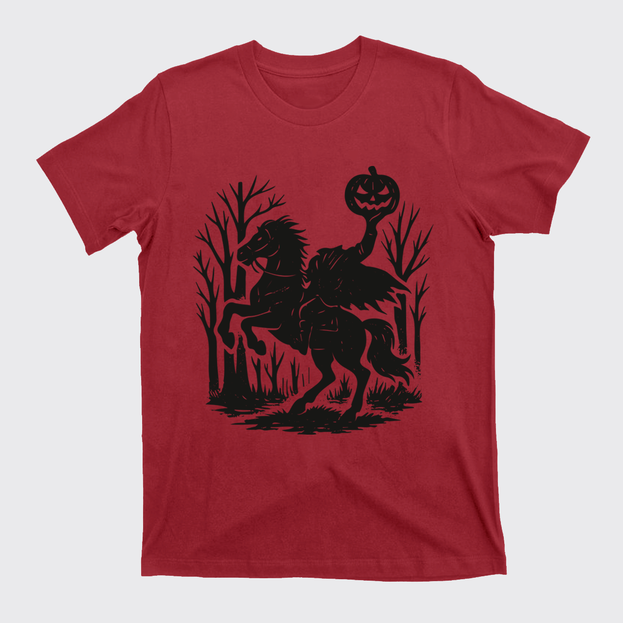 Halloween Scary Headless Horseman T-Shirts