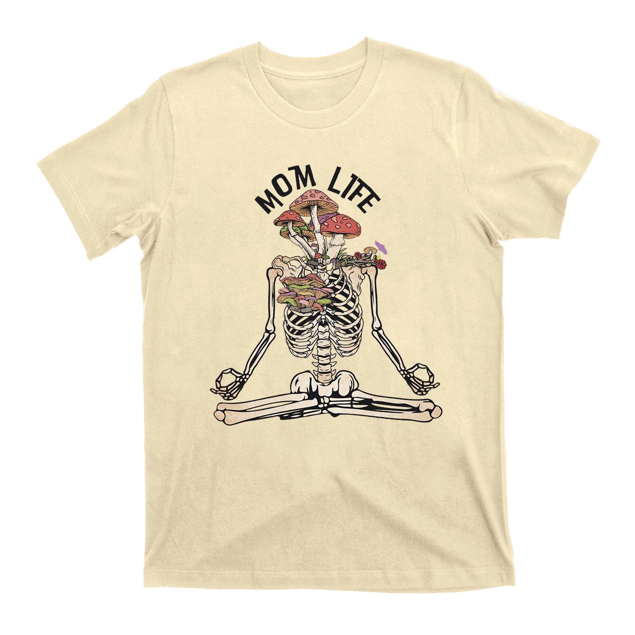 Mom Life Skeleton Mushroom T-Shirts