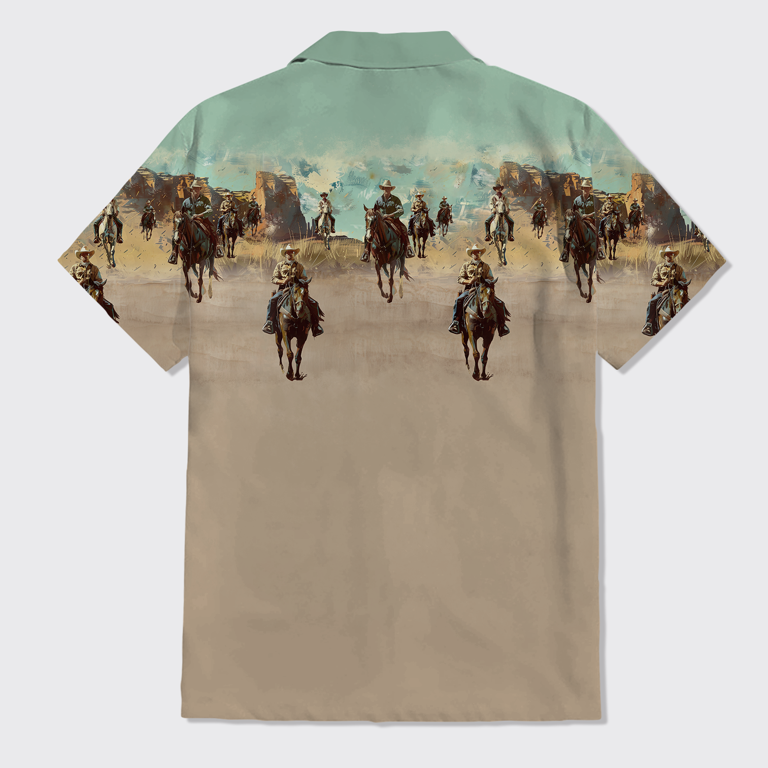 The Cowboys Are Coming Button Up Shirts