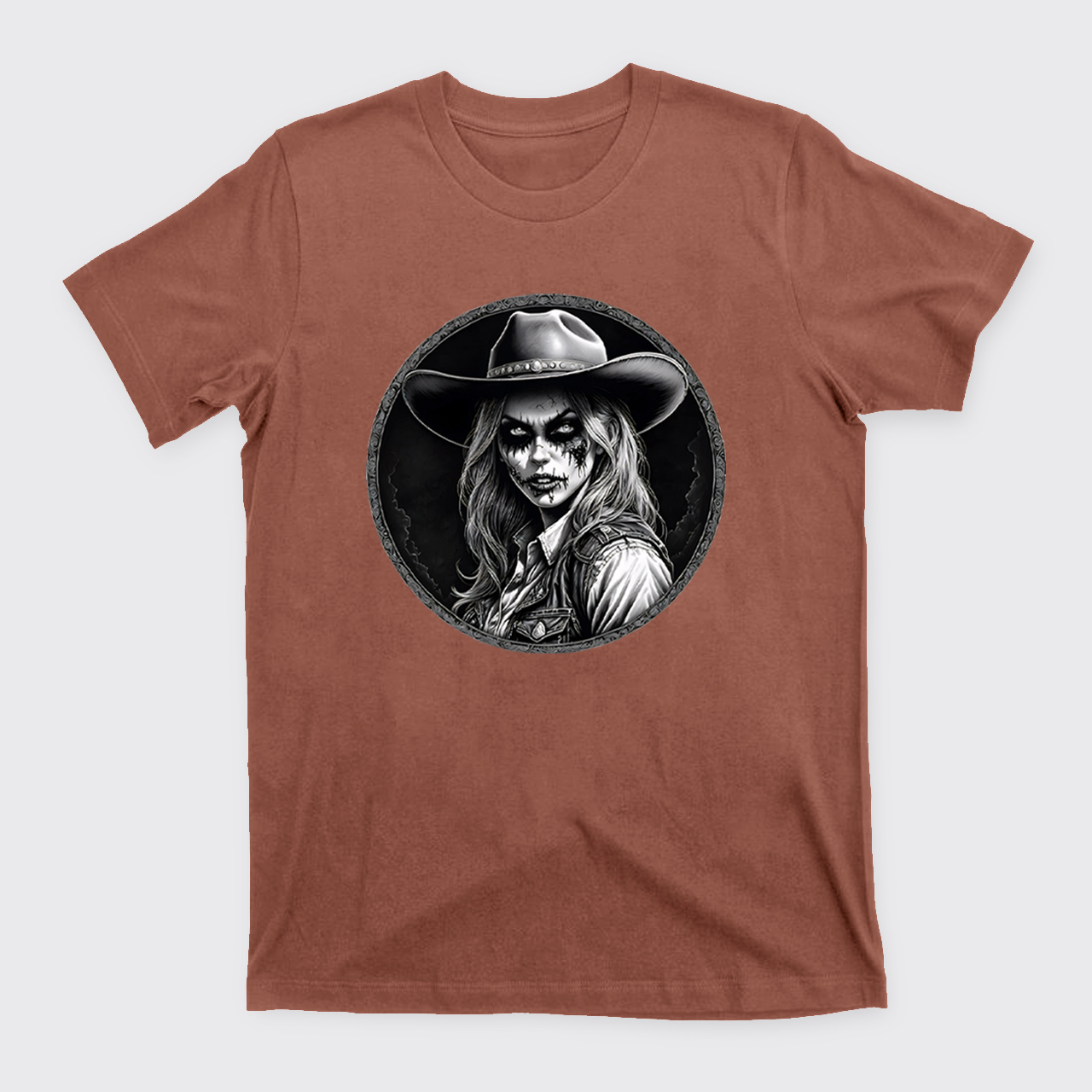 Halloween Undead Cowgirl T-Shirts