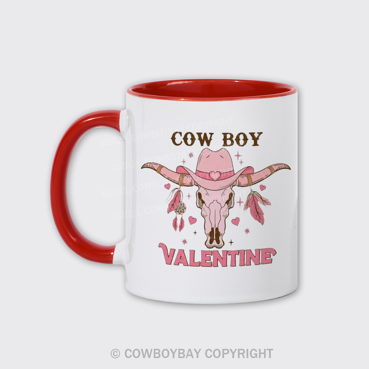 Cowboy Valentine Mug