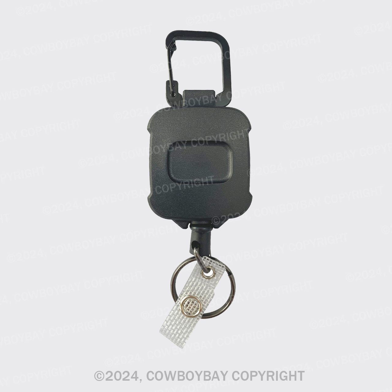 Retractable Anti-Lost Wire Rope Keychain