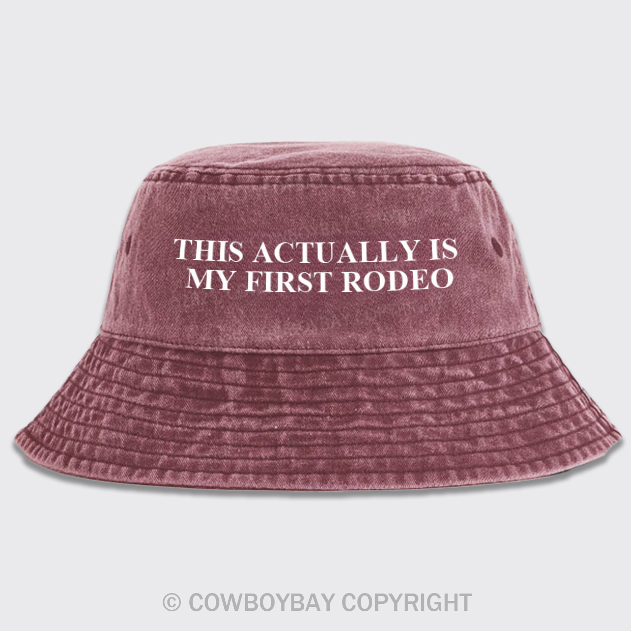 This Actually Is My First Rodeo Bucket Hat