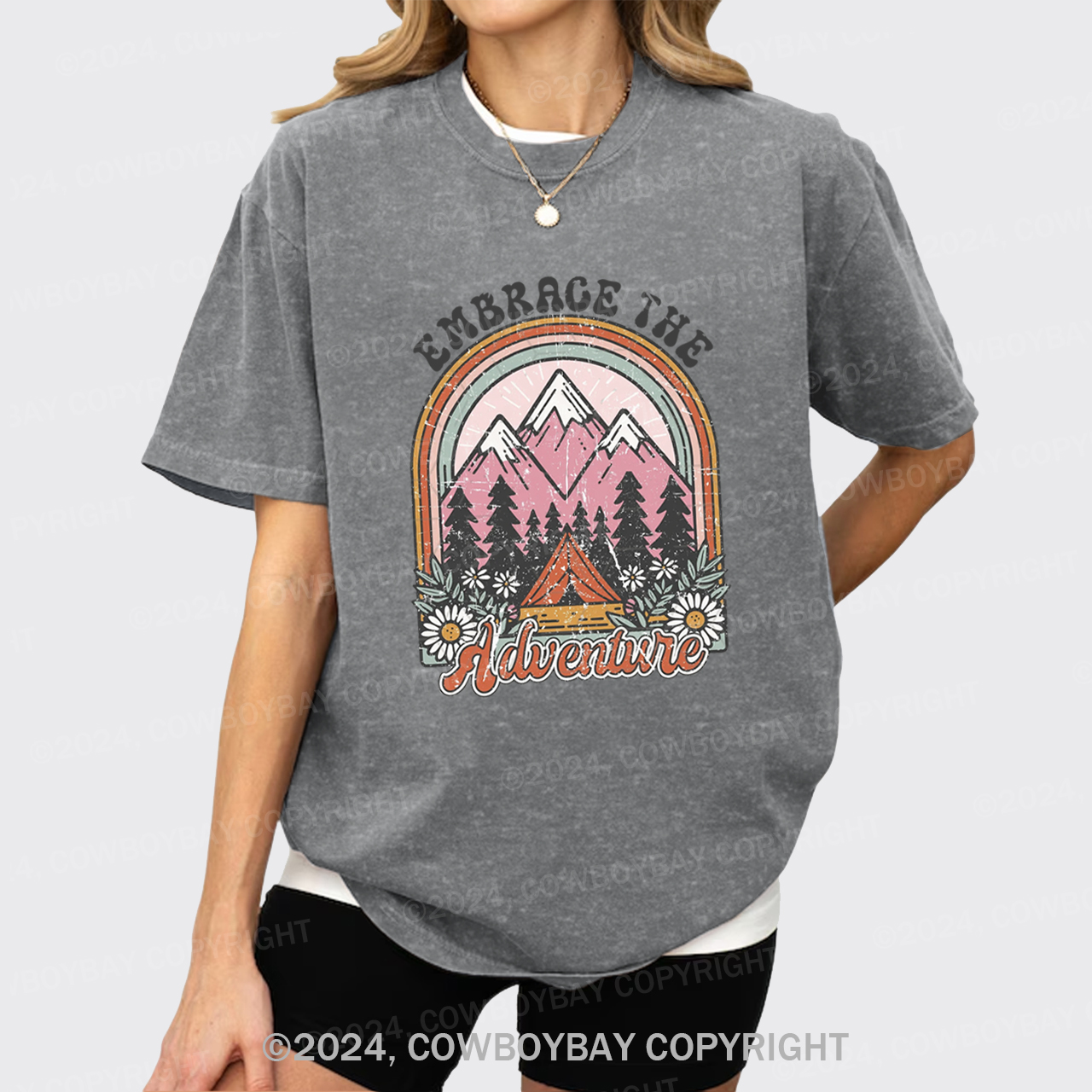 Embrace The Adventure Garment-dye Tees