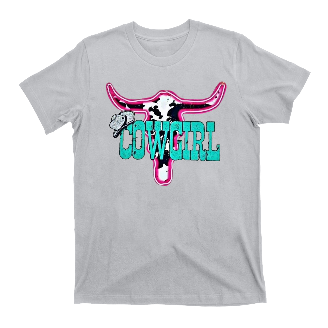 Barbie Pink Cow Skull Cowgirl T-Shirts
