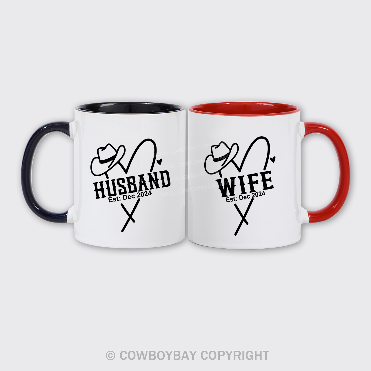 Personalized Rodeo Wedding Mug_Cowboy