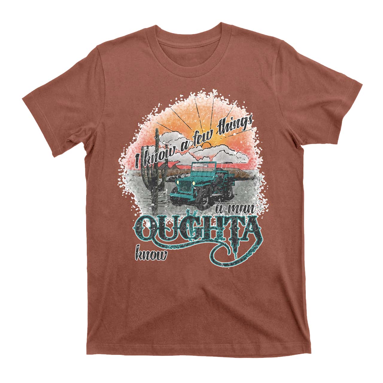 A Man Oughta Know Cowboys T-Shirts