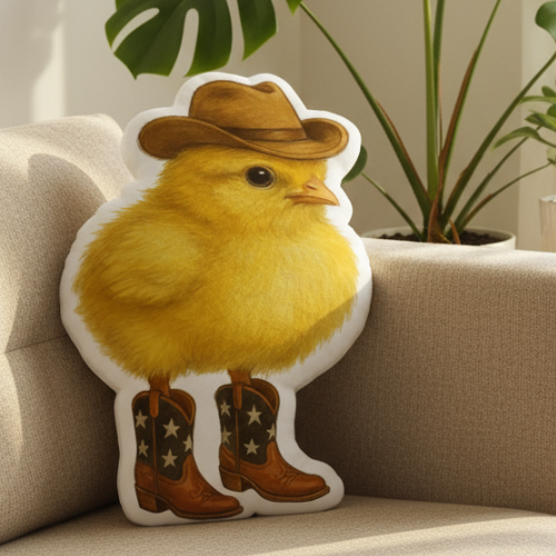 Booty Chick Throw Pillow