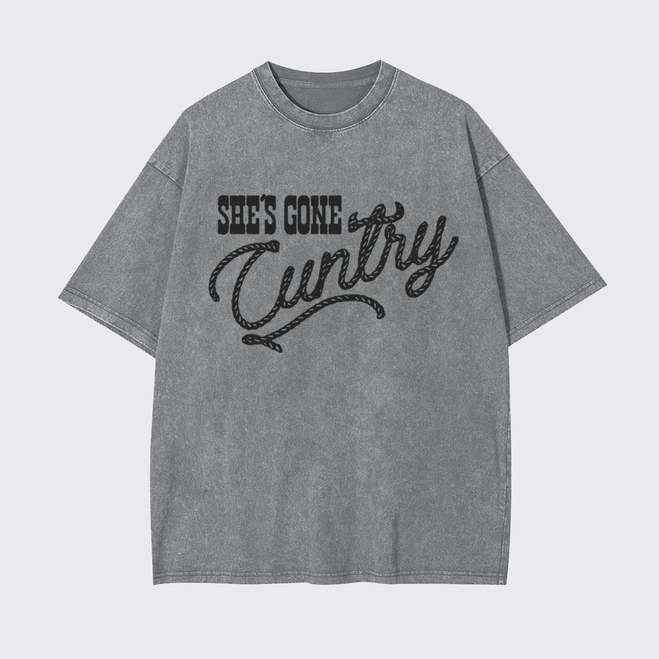 Country Music Cowgirl Garment-dye Tees