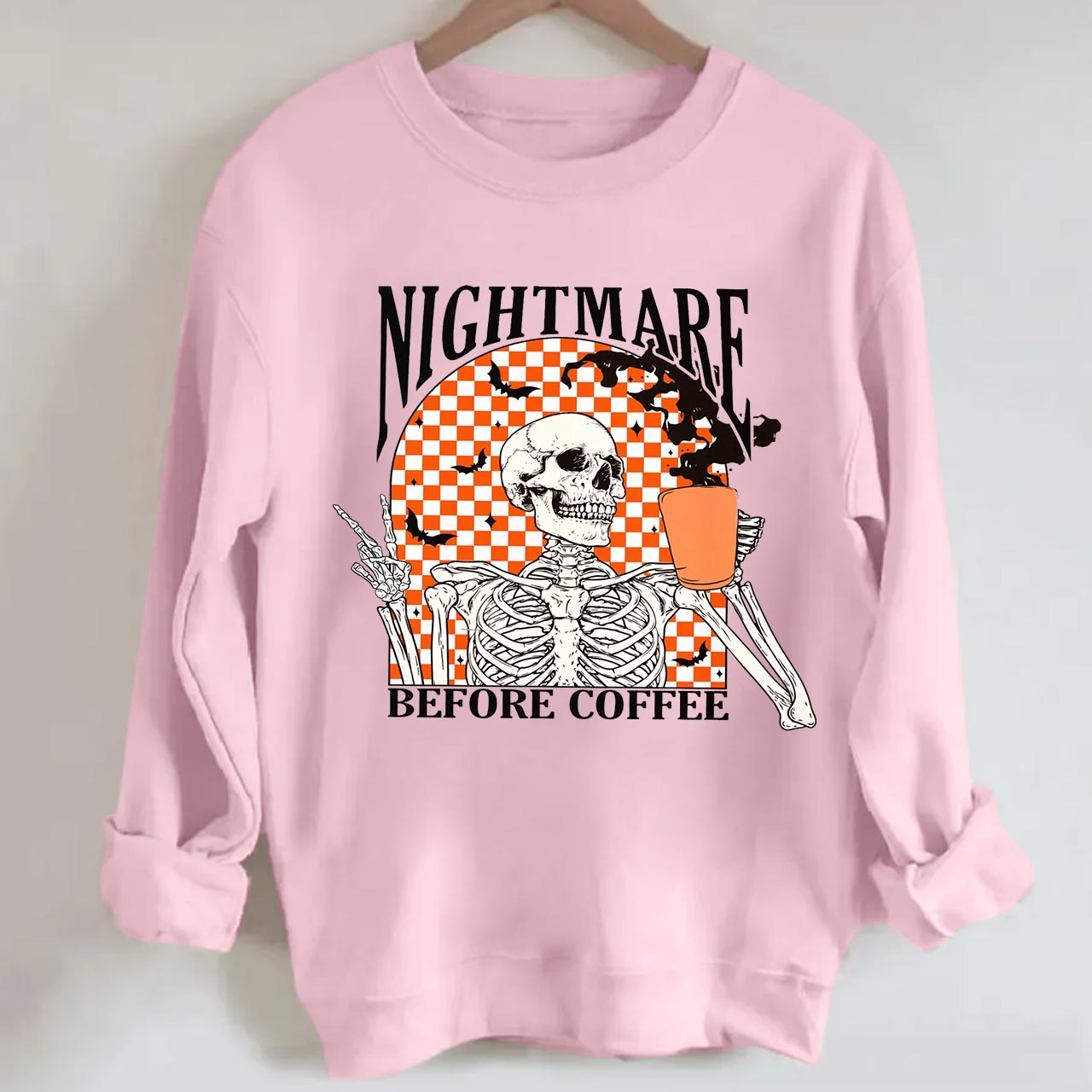 Nightmare Before Coffee Halloween Sweatshirt